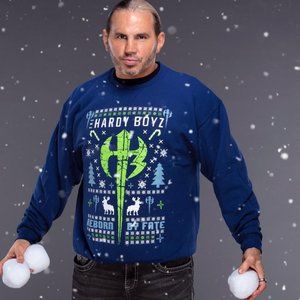 WWE Hardy Boyz Ugly Christmas Sweater